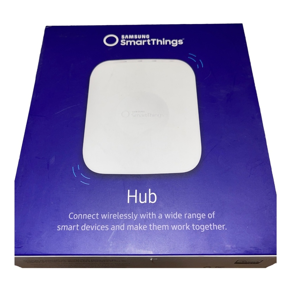 Samsung SmartThings Smart Hub 2nd Generation STH-ETH-250 w/cords, Tested Works!